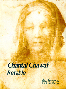 couverture du livre de Chantal Chawaf Retable