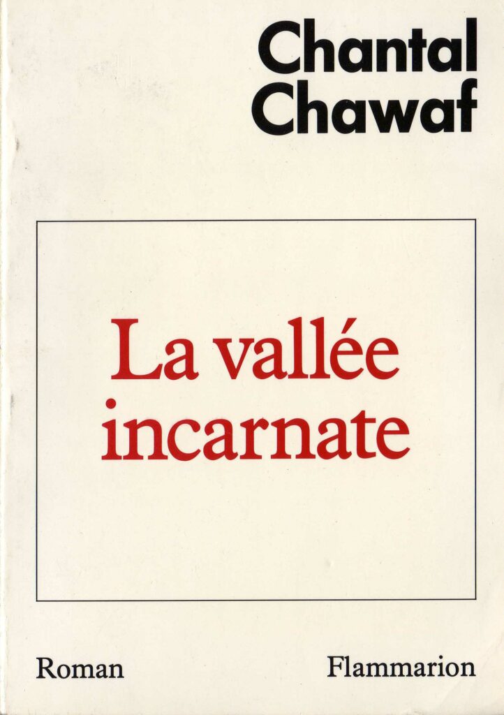 couverture du livre de Chantal Chawaf