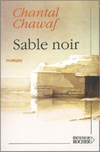 couverture du roman sable noir Chantal Chawaf montrant un bunker